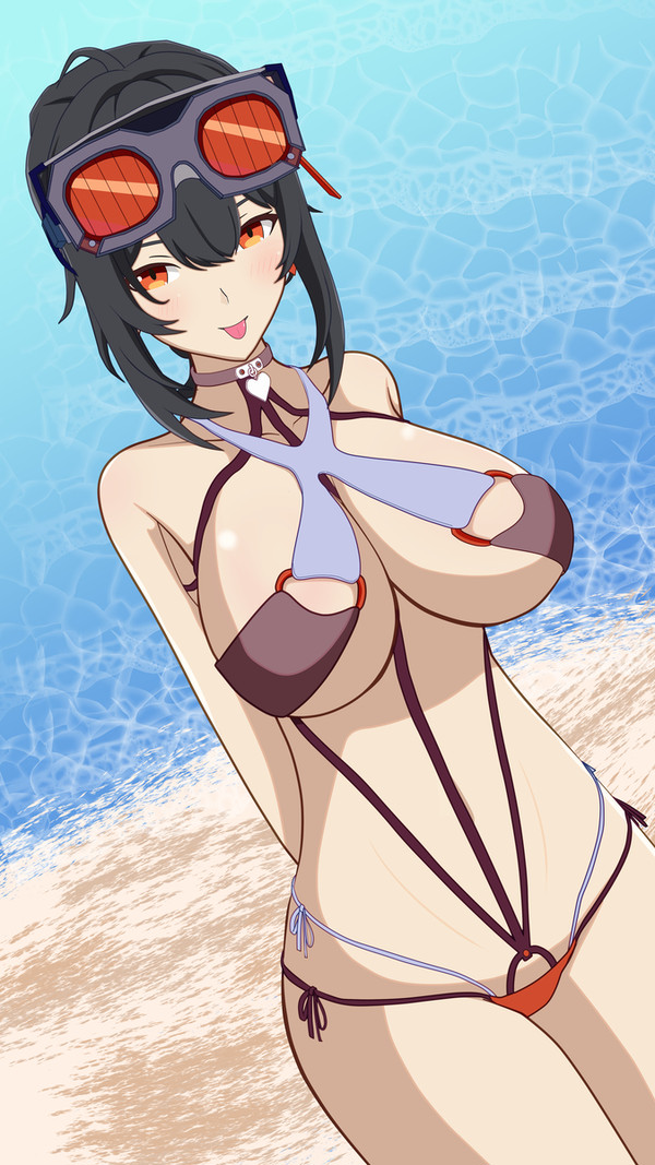 水着グレースさん！！
