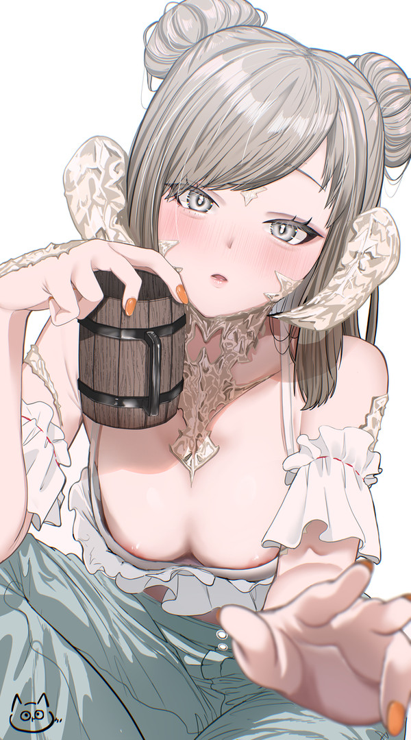 どこみてるの?