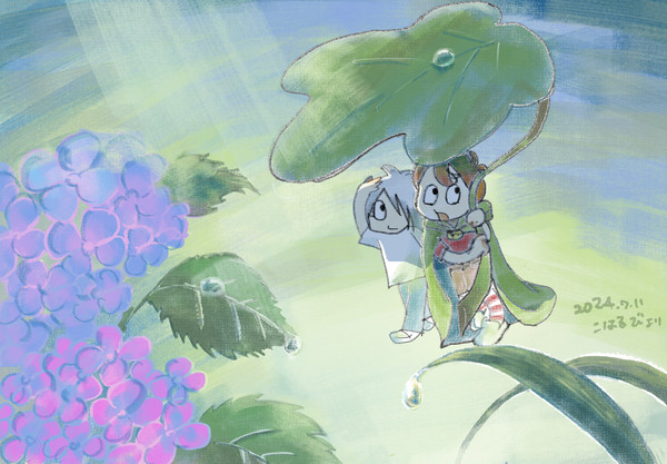 雨の日