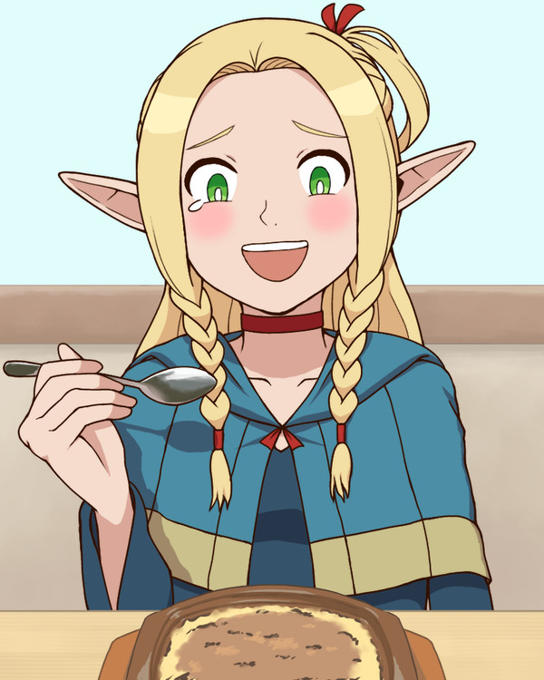 サイゼリアで喜ぶマルシル