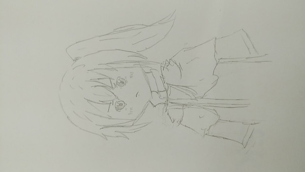 ヴィオレを描いたらかわいくなった件