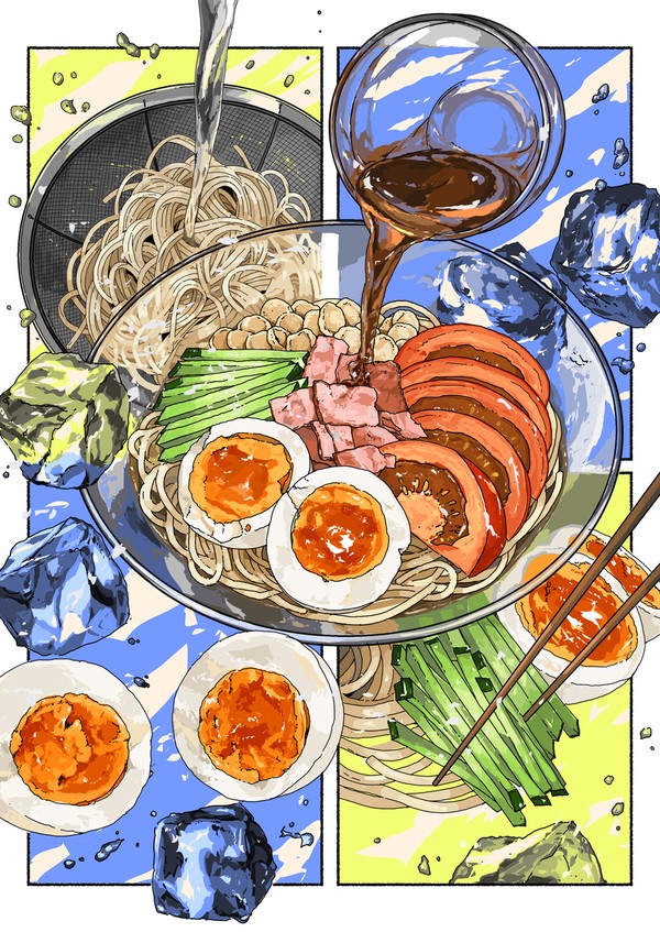 冷やし中華 - 1/3
