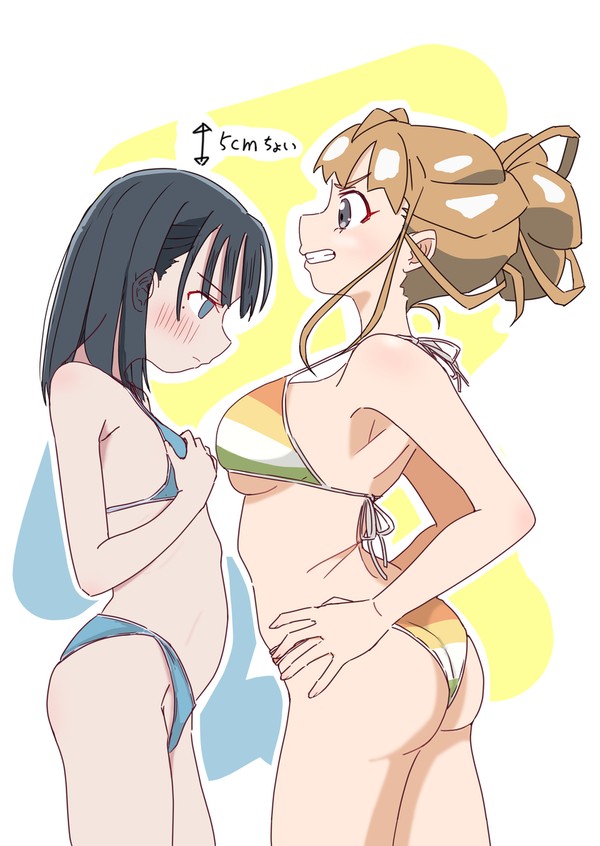 背比べ