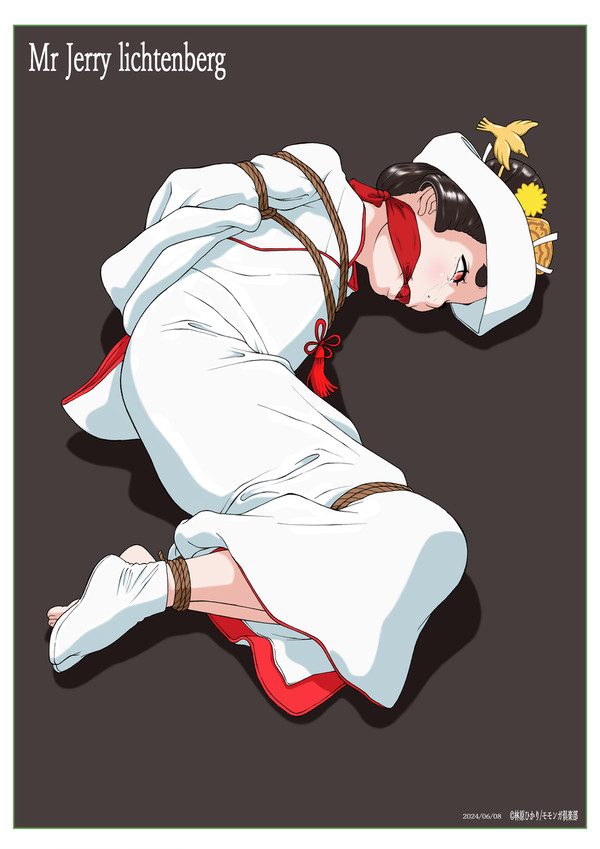 林原老师最后插画约稿:幼女新娘—泪水与紧缚之下的新婚生活