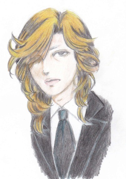 黒夢の清春さん描いてみたかった!