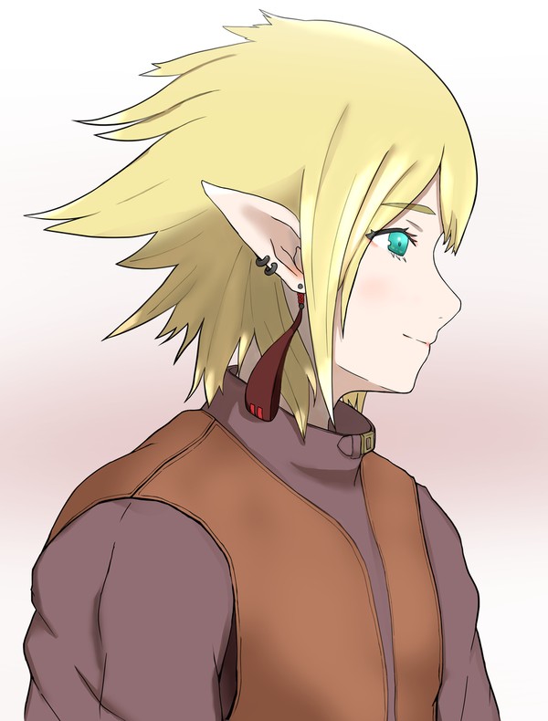 エルフの少年