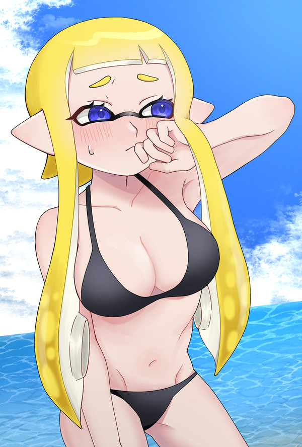 水着のイカちゃん
