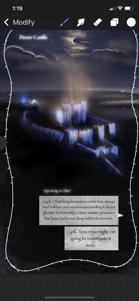 Architecture from my webcomic