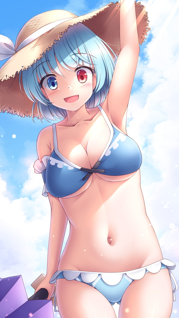 夏の唐傘お化け