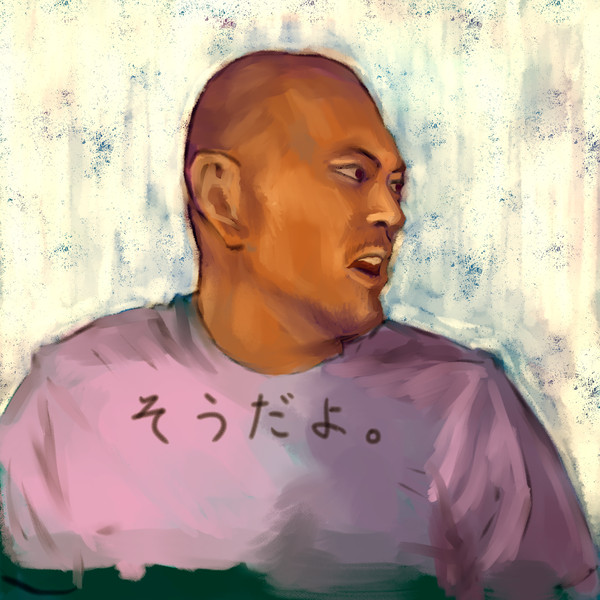 油絵風MUR大先輩