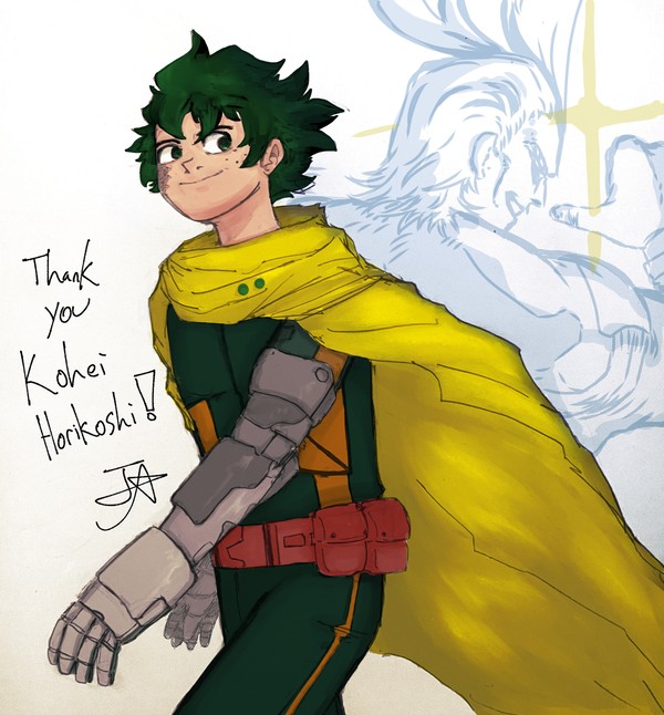 Thank you Horikoshi-sensei!