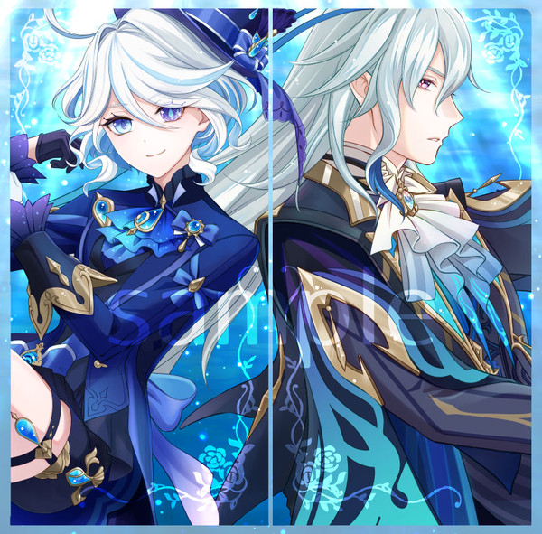【原神】C104ヌヴィフリグッズ絵