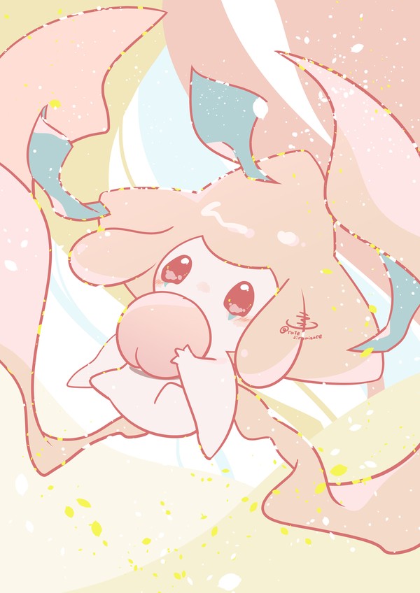 ジラーチ×桃