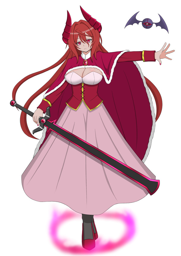 立ち絵：魔剣士