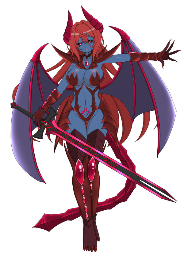 立ち絵：魔神化