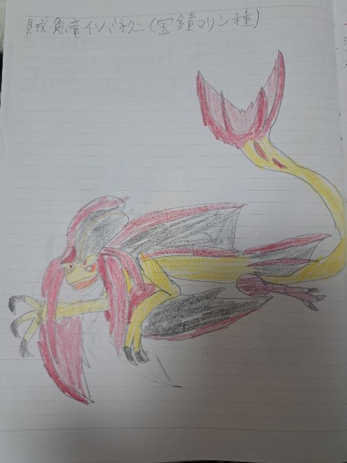賊魚竜イソネミクニ(宝鐘マリン種)