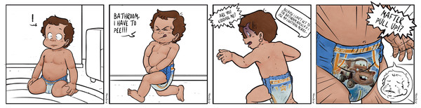 Mini comic pull ups