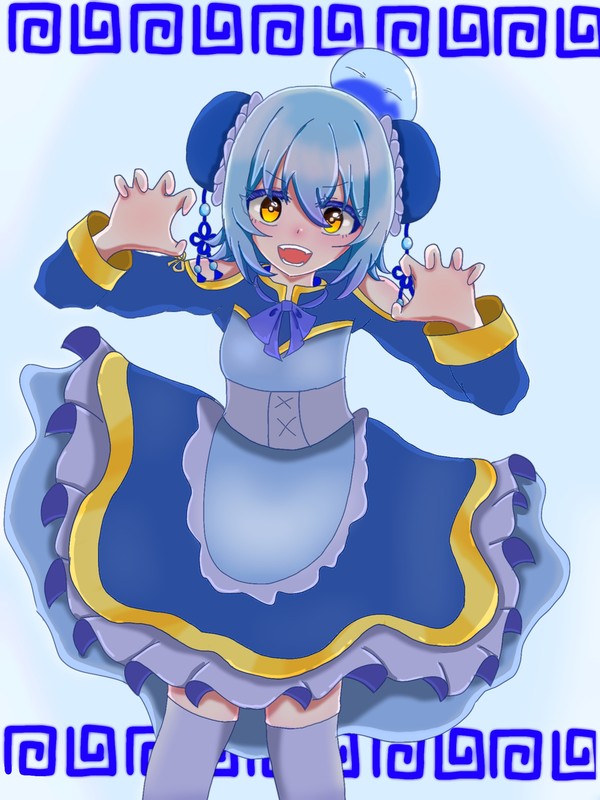 リムル様のチャイナ描いた！