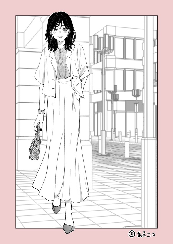 アラサー女子イラスト