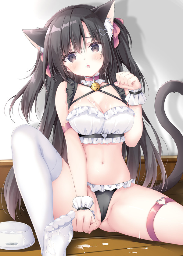 ミルクが上手く飲めない猫ちゃん