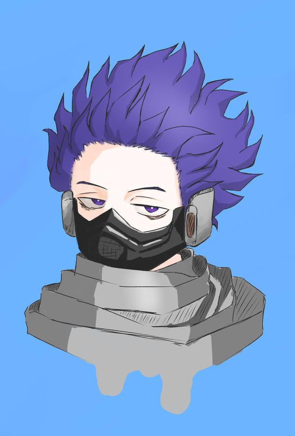 ヒロアカ 心操人使くん落書き
