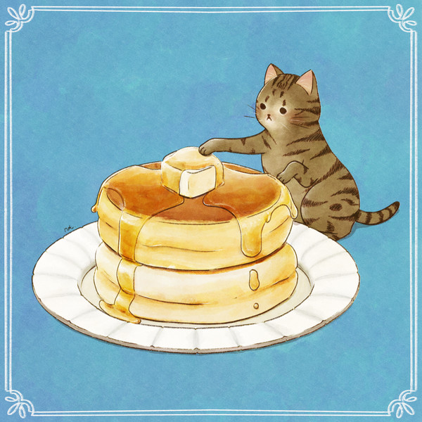 猫とパンケーキ