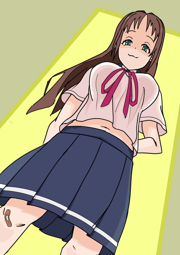 見下ろすすみちゃん