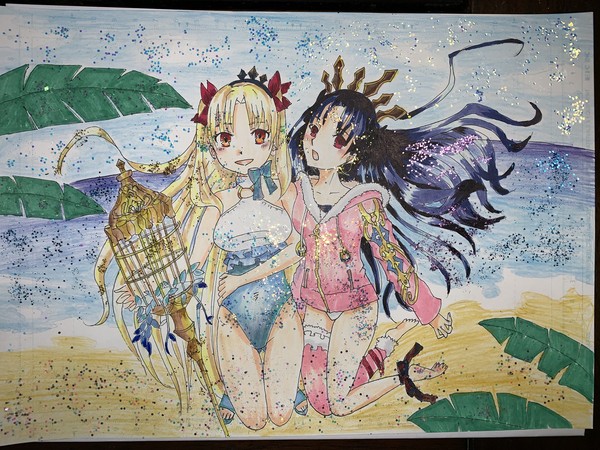 水着エレシュキガル水着イシュタル
