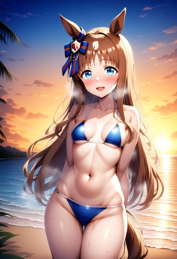 水着グラスちゃん