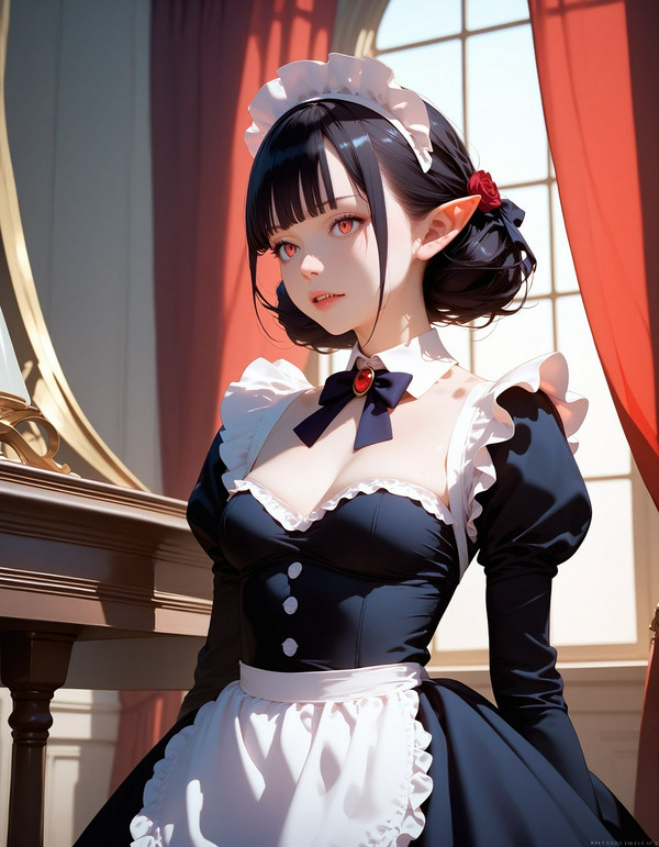 The vampire Maid, Cecรญlia.
