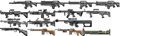 現代アメリカ軍銃火器セット【MW】
