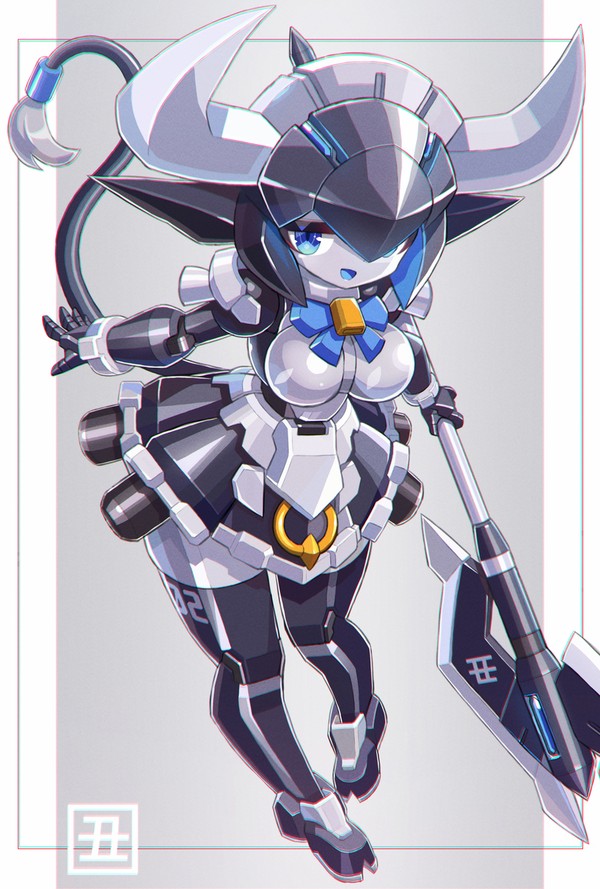 牛型メイドロボ娘「ミノスタイン」