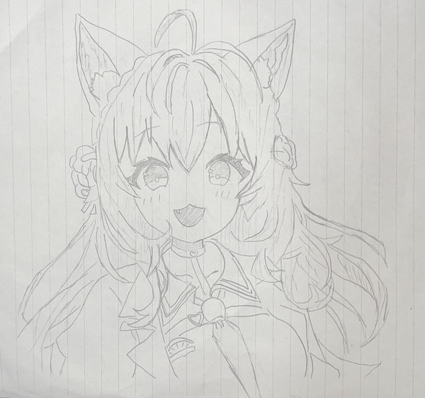 博衣こより(模写絵)