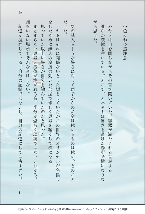 ノワリョハヤ②