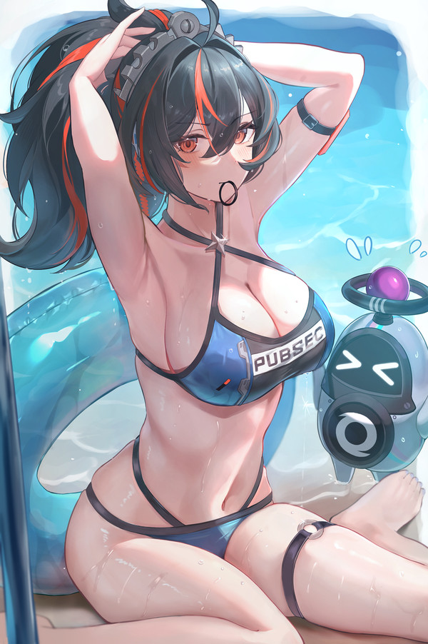 水着朱鳶