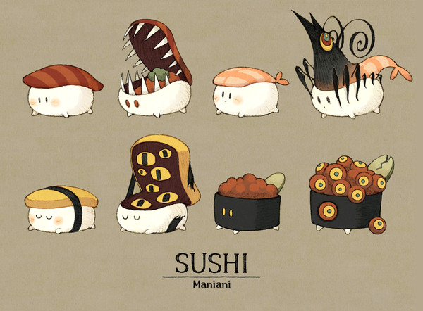 すしモンスター/Sushi monsters