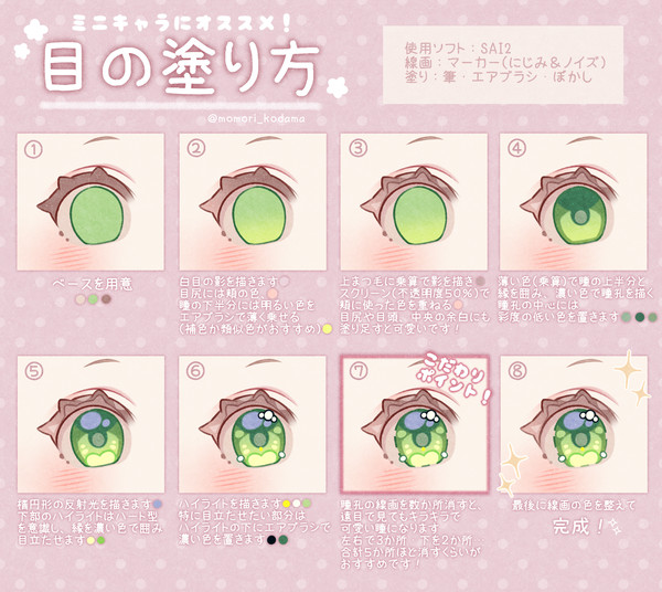目イキング②(ミニキャラ向き)