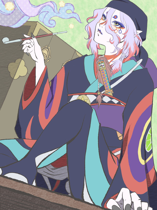 「ここいらで、一服」