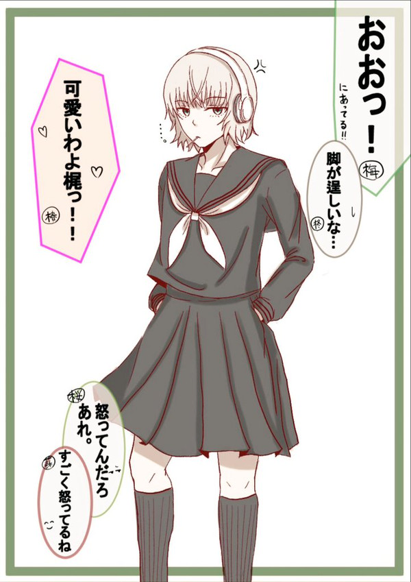 女装させてみた