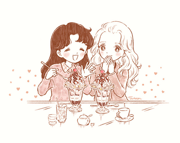 マヤと亜弓（ガラスの仮面）