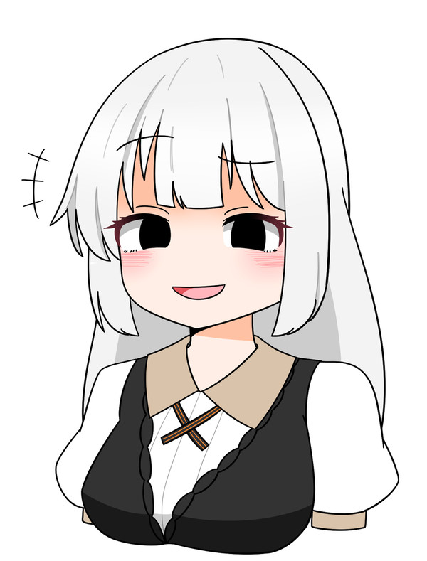 笑っているあかりちゃん