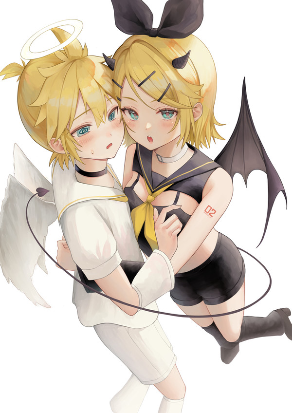 天使レンくんと悪魔リンちゃん