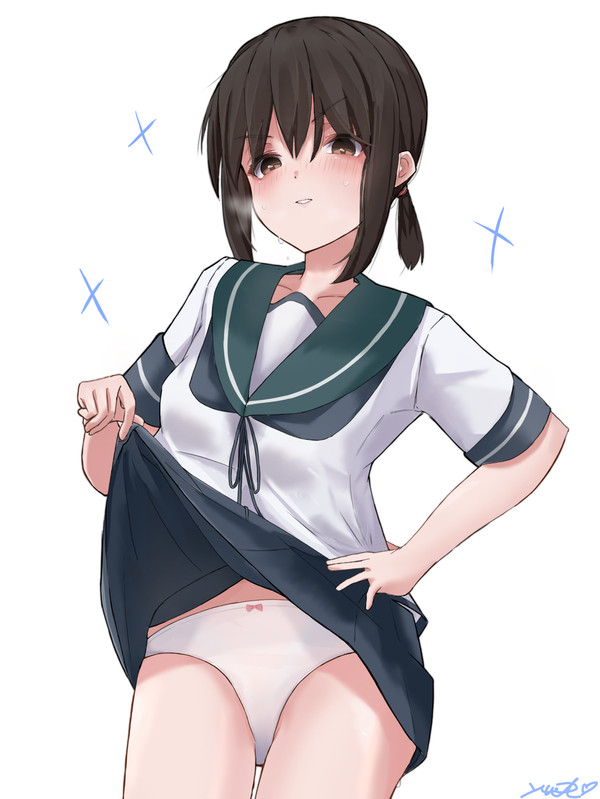 暑い夏にもおぱんつ見せてくれるぶっきー