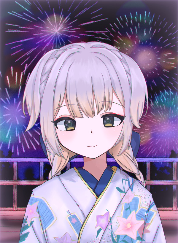 夏、花火