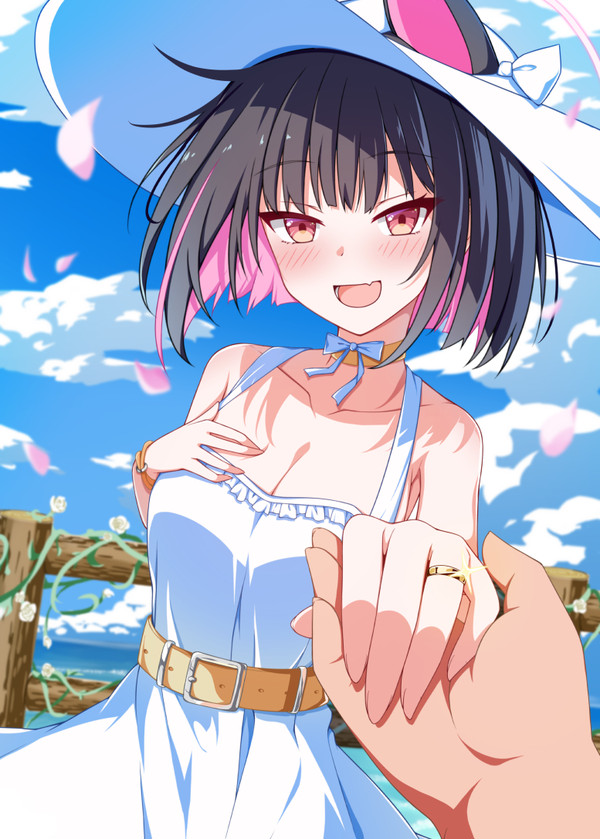 白ワンピカズサ