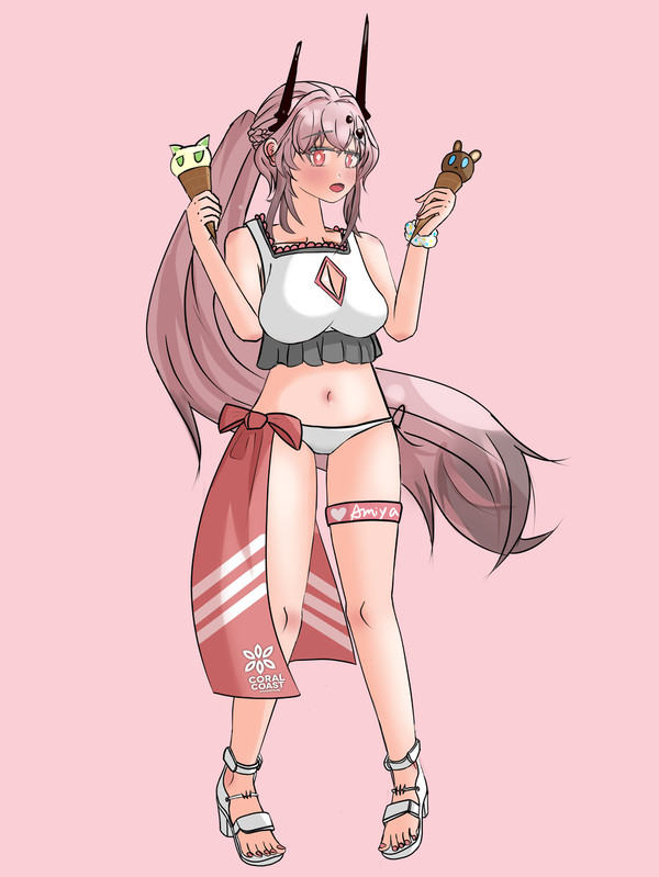 ［Arknights/明日方舟］特蕾西娅泳装哦😋