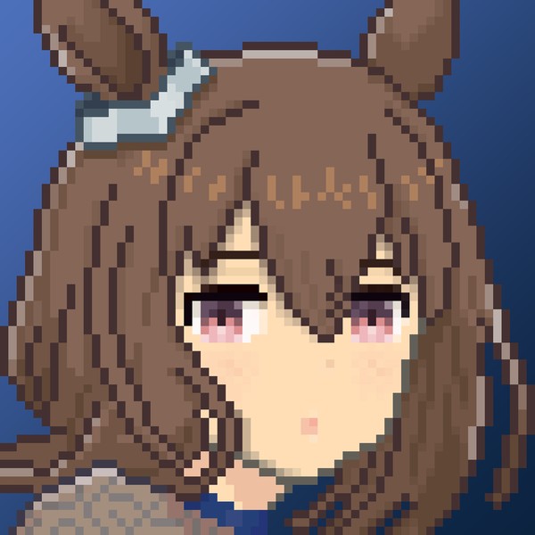 【ウマ娘】アドマイヤベガ - ドット絵