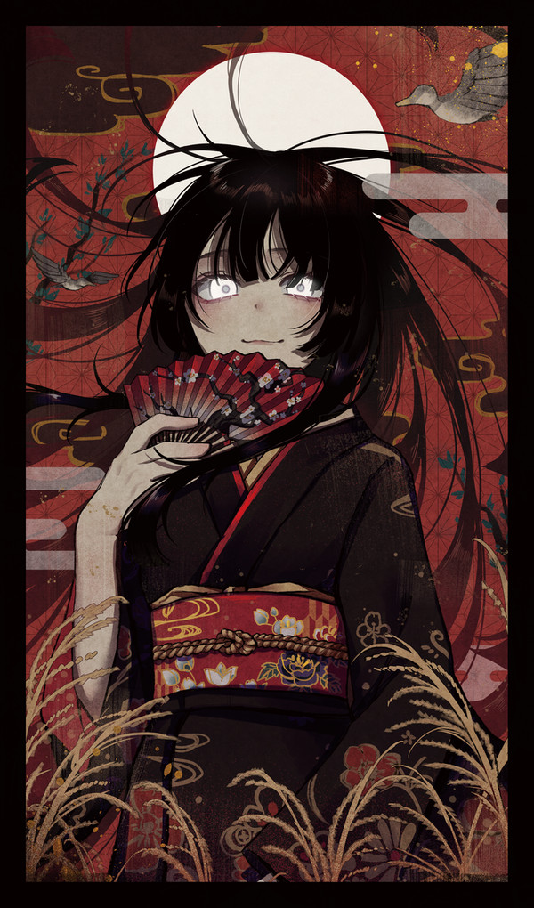 芒に月