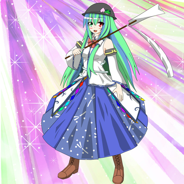 東方ポタラ合体! 早苗 天子