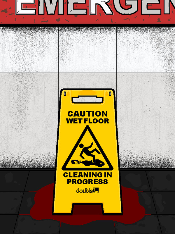 CAUTION: WET FLOOR